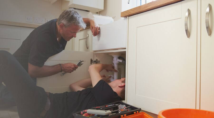 Professional burst pipe repair services in Archer City, TX